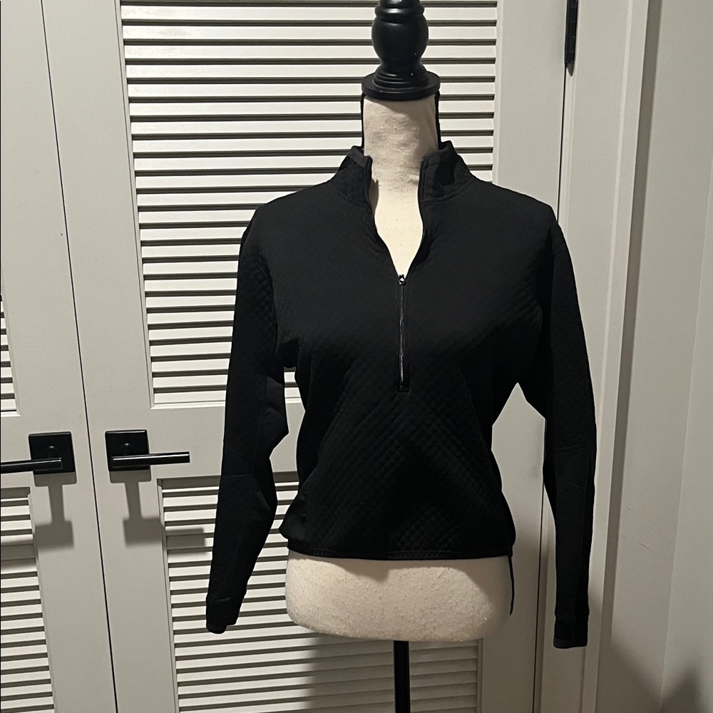Nike Black Women's Pullover with Half Zipper
